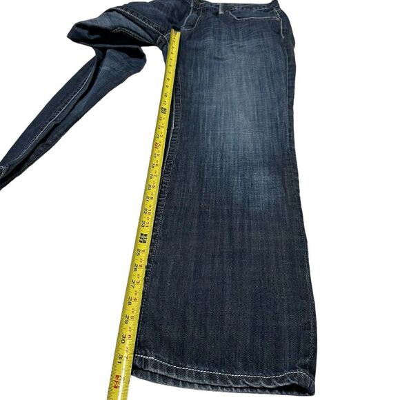 BKE Y2K Jeans Mens 36 R Derek Straight Leg Blue Denim Medium Wash Jeans 36 X 31 - Picture 13 of 16